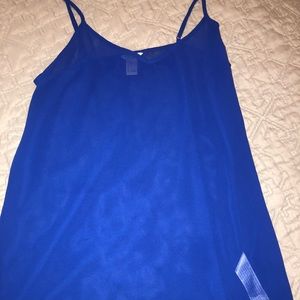 Dark blue forever 21 slip dress